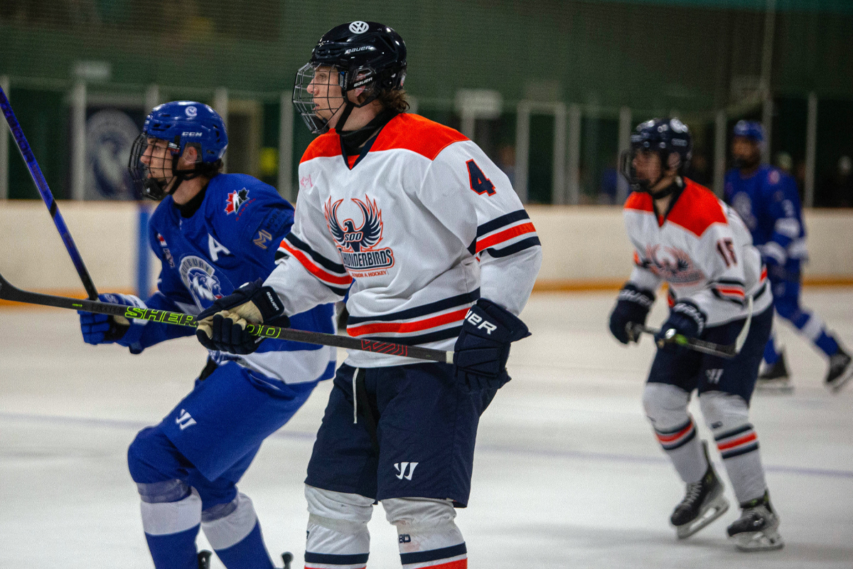2025 NOJHL Showcase - Soo Thunderbirds vs. Greater Sudbury Cubs at the 2025 NOJHL Showcase (Caleigh Fera, Points North Media)